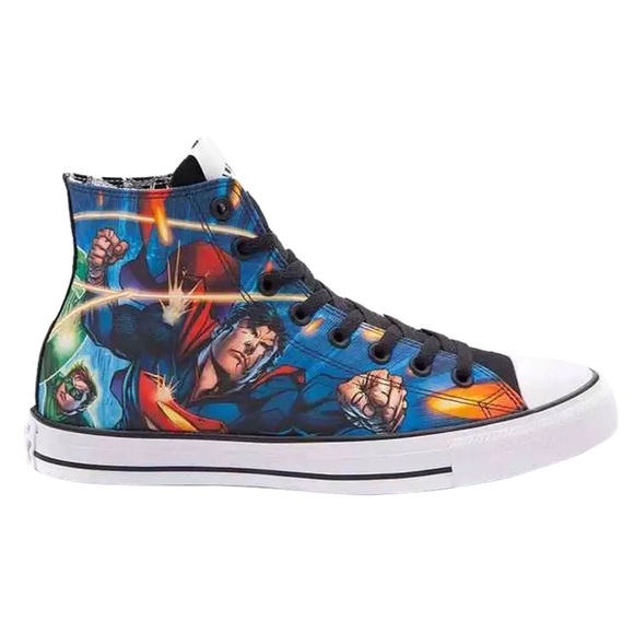 Converse Shoes - DC Comics x Converse ‘Justice League' Chuck Taylor Hi Tops
